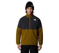 The North Face Men's Glacier Heavyweight Full Zip Fleece Jackets, Moss Green-Asphalt Grey, L