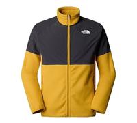 The North Face Men's Glacier Heavyweight Full Zip Jacket, Turmeric/Asphalt Grey/T, L