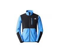 THE NORTH FACE Men's Glacier Pro Full Zip T-Shirt, Super Sonic Blue/Tnfblack, XXL