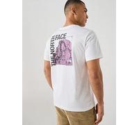 The North Face Mens Half Dome Graphic T-Shirt, White, Size Xl, Men White