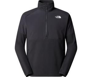 The North Face - Men's half-zip fleece - M Glacier Heavyweight 1/2 Zip Asphalt Grey TNF Black for Men - Size S Grey S
