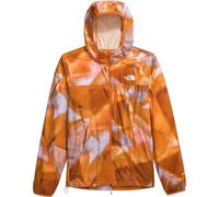 The North Face Men's Higher Run Wind Jacket, Digital Orange Prisms P, S