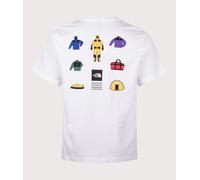 The North Face Mens Regular Fit Icon Celebration T-Shirt - Colour: FN41 TNF White - Size: XL