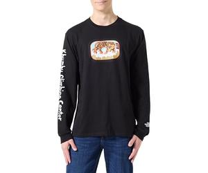 The North Face Men's L/S Climb T-Shirt, TNF Black/Khumbu Climbi, S