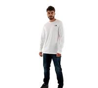 The North Face Men's L/S Easy T-Shirt, TNF White, S