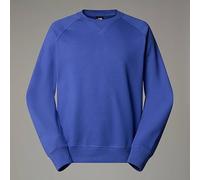 The North Face Men's Logo RMST Relaxed Crew Sweatshirt, Indigo Plum, M
