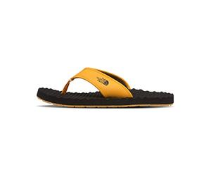 The North Face Men's M Base Camp Flip-Flops Ii, Summit Gold/Tnf Black, 10