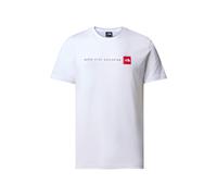 The North Face Mens M SS NEVER STOP EXPLORING TEE - White Cotton - Size Medium