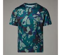 The North Face Men's Ma 24/7 S/S AOP T-Shirt, TNF Black Light Show, XXL