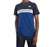 THE NORTH FACE Mens Men’s Colour Block T-Shirt (UK, Alpha, S, Regular, Regular, Navy)
