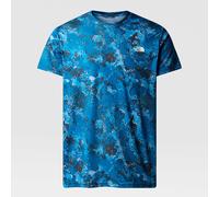 The North Face Mens Men’s Reaxion Amp Printed T-Shirt - Blue - Size X-Small