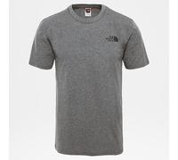 The North Face Men Men's Simple Dome Short Sleeve Tee - TNF Mid Grey Heather (Std), XXL