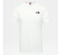 The North Face Mens Men’s Short Sleeve Simple Dome T-Shirt, TNF White Cotton - Size Small