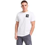 THE NORTH FACE Men's Mens M Story Box T-Shirt, White with Black Logo, Regular Fit (UK, Alpha, L, Regular, Regular, White)