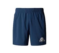 The North Face Men's Mountain 24/7 7In Graphic Reg Shorts, Shady Blue, L