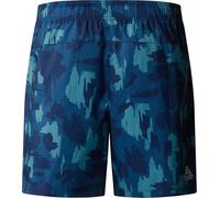 The North Face Men's Mountain Athletics 24/7 7In Print Shorts, Summit Navy AOP Print, S