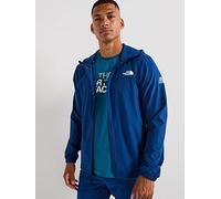 The North Face Men's Mountain Athletics Hooded Wind Jacket - Blue, Blue, Size S, Men Blue