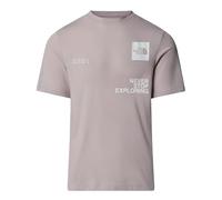 The North Face Men's Mountain Foundation Coordinates T-Shirt, Moonstone Grey, S