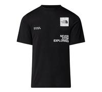 The North Face Men's Mountain Foundation Coordinates T-Shirt, TNF Black, L