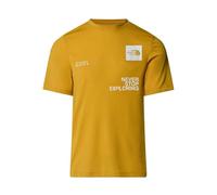 The North Face Men's Mountain Foundation Coordinates T-Shirt, Turmeric, XXL