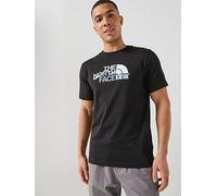 The North Face Mens Mountain Line T-Shirt, Black, Size S, Men Black