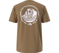 The North Face Men's Mountainscape Regular SS T-Shirt, Utility Brown, M
