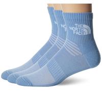 The North Face Men's Multi Sport Cush Crew 3P Socks, Tnf White/Misty Sage/St, L