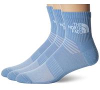 The North Face Men's Multi Sport Cush Quarter 3P Socks, Tnf White/Misty Sage/St, XS