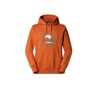 The North Face Men's Outdoor Graphic Hooded Sweatshirt, Iron Bronze, XL
