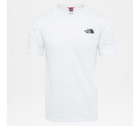 The North Face Men's Redbox Tee T Shirt White Red XX-Small XXS