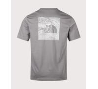 The North Face Mens Regular Fit NSE Box Celebration T-Shirt - Colour: 0UZ Smoked Pearl - Size: Medium