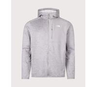 The North Face Mens Regular Fit Performance Zip Through Fleece Hoodie - Colour: CQO TNF Pale Grey Heather - Size: Medium