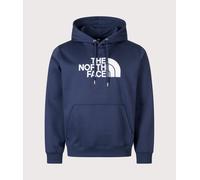 The North Face Mens Regular Fit TNF Essential Drew Peak Hoodie - Colour: 8K2 Summit Navy - Size: Medium