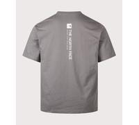 The North Face Mens Regular Fit Vertical Graphic T-Shirt - Colour: 0UZ Smoked Pearl - Size: Medium