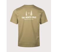 The North Face Mens Relaxed Fit Camping T-Shirt - Colour: 2EL1 Cedar - Size: Large