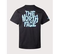 The North Face Mens Relaxed Fit Drip Logo T-Shirt - Colour: JK31 TNF Black - Size: Large
