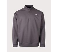 The North Face Mens Relaxed Fit Essential Quarter Zip Sweatshirt - Colour: RHI1 Anthracite Grey - Size: Large