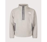 The North Face Mens Relaxed Fit TNF Fleeski Quarter Zip Fleece - Colour: 2MB Stone Slab - Size: Medium