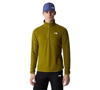 THE NORTH FACE - Men's Resolve Quarter-Zip Fleece - Quarter-Zip Jumper for Men - Eco-Friendly Outdoor Winter Hiking Jacket - Sulphur Moss, M