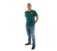 The North Face Men's S/S Box NSE T-Shirt, Deep Nori/Estate Blue, S