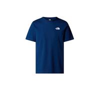 The North Face Men's S/S Box NSE T-Shirt, Estate Blue/TNF White, L