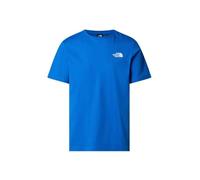 The North Face Men's S/S Box NSE T-Shirt, Hero Blue/TNF Black, L