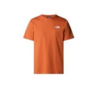The North Face Men's S/S Box NSE T-Shirt, Iron Bronze/TNF Black, S