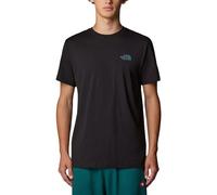The North Face Men's S/S Box NSE Tailgrid Infill T-Shirt TNF Black/Deep Nori Tra L