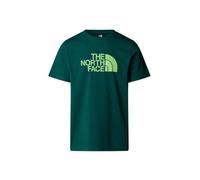 The North Face Men's S/S Easy T-Shirt, Deep Nori/Meta Lime, XS