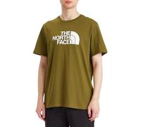 The North Face Men's S/S Easy T-Shirt, Forest Olive/TNF White, XS