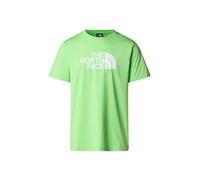 The North Face Men's S/S Easy T-Shirt, Meta Lime/TNF White, M