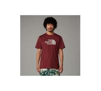 The North Face Men's S/S Easy T-Shirt, Sumac/Moonstone Grey, XL