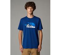 THE NORTH FACE Men's S/S Mountain Line T-Shirt Estate Blue M