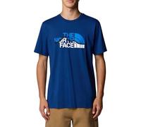 The North Face Men's S/S Mountain Line T-Shirt Estate Blue XL